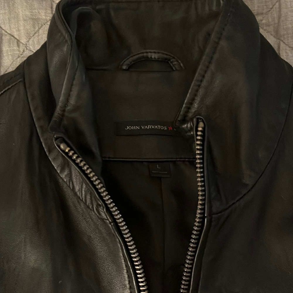John V leather jacket